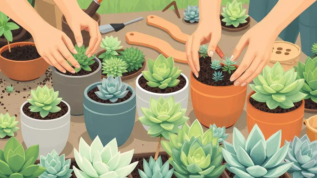 adhere to potting guidelines