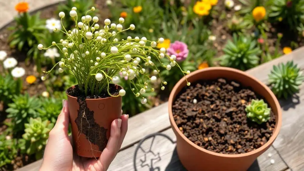 annual spring repotting schedule