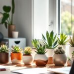 benefits of office succulents