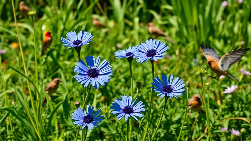 blue flowering plant species