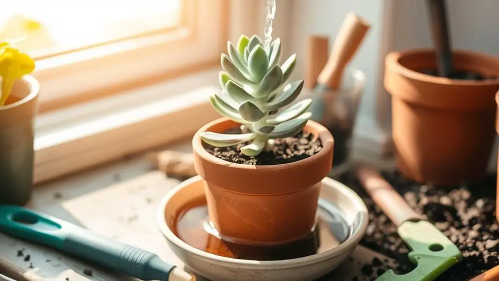 bottom watering succulents guide