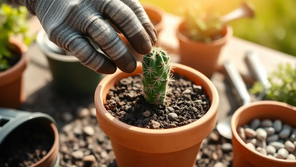 cactus planting process explained