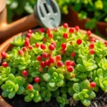 care for sedum jelly bean