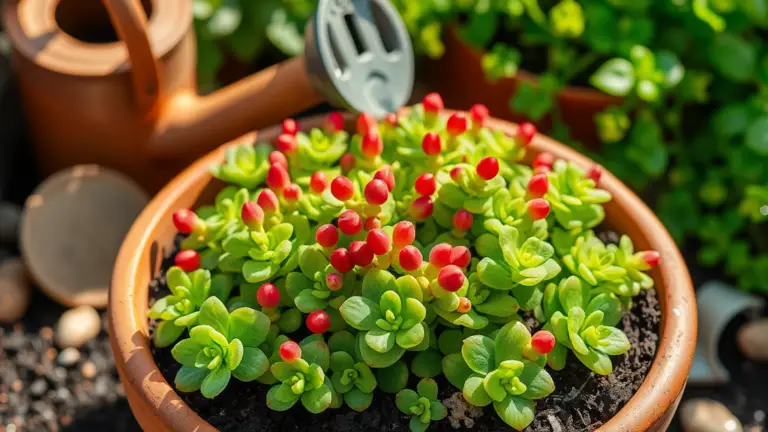 7 Steps to Care for Your Sedum Jelly Bean