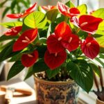 caring for anthurium plants