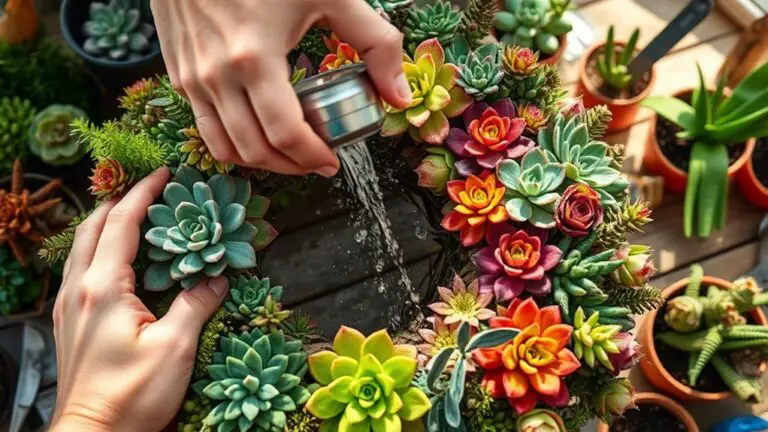 9 Essential Tips to Maintain Your Succulent Wreath