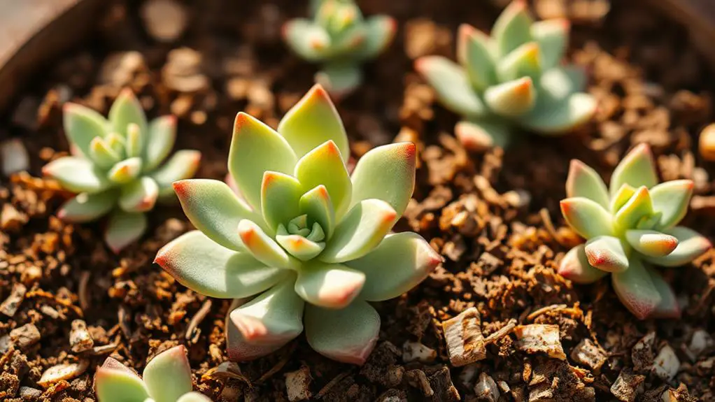 coconut coir succulent tips