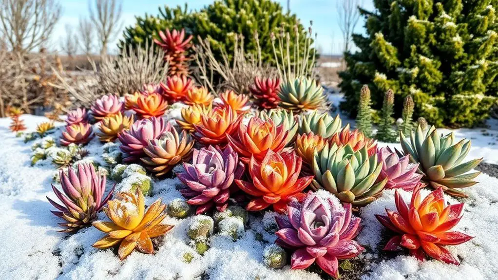 cold hardy succulents selection guide