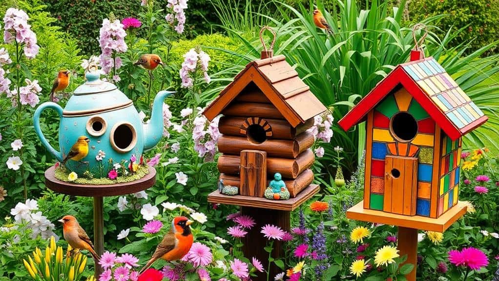 creative birdhouse building ideas