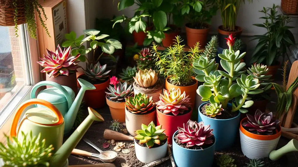 cultivate succulents efficiently