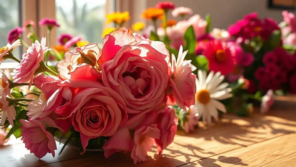 cut flowers waterless lifespan