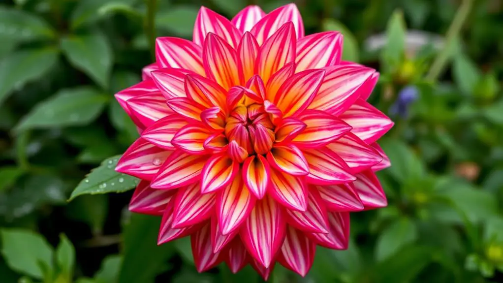 dahlia flower characteristics and care