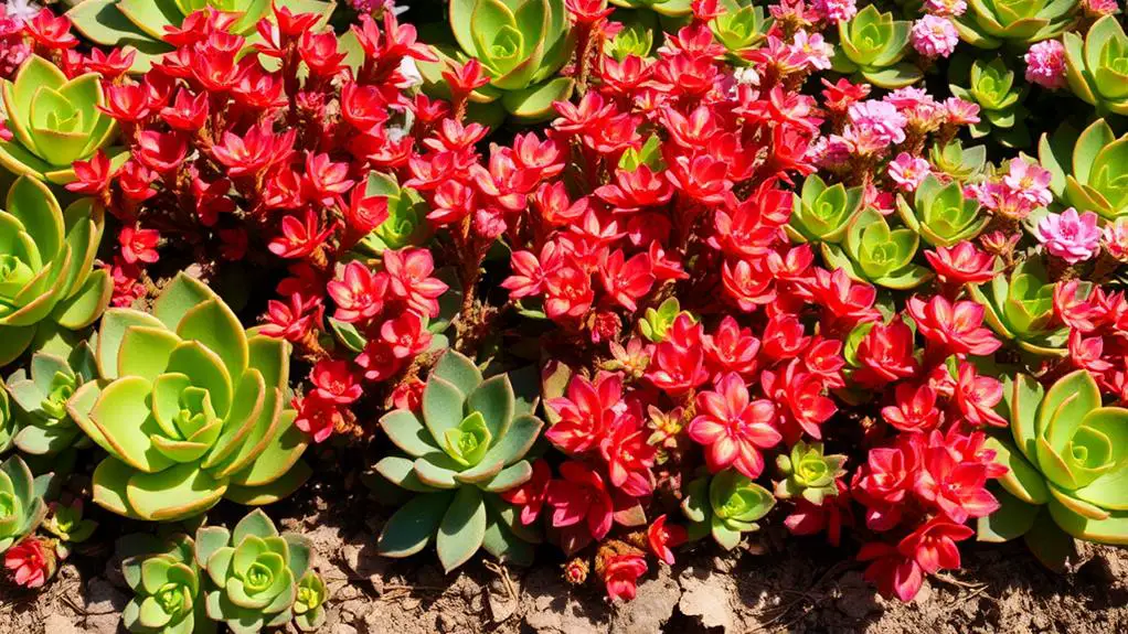 diverse kalanchoe plant varieties