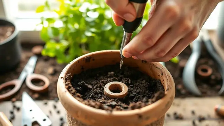 Drill a Drainage Hole in Any Pot in 3 Easy Steps