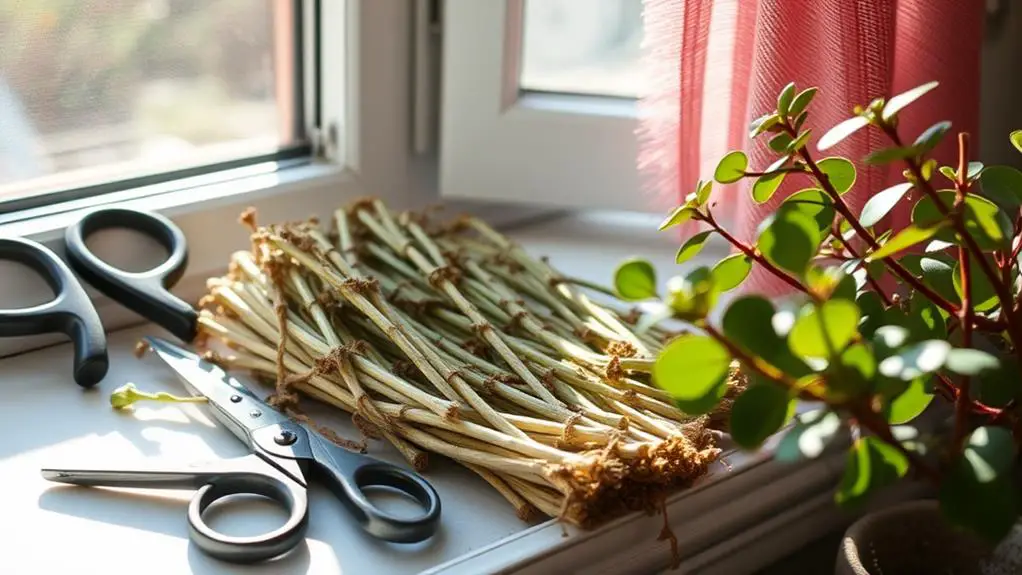 drying stems process required