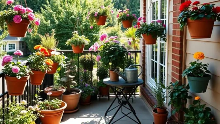 How To Garden On An East Facing Balcony