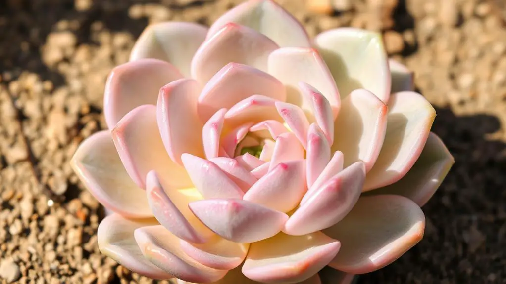 echeveria lilacina succulent plant