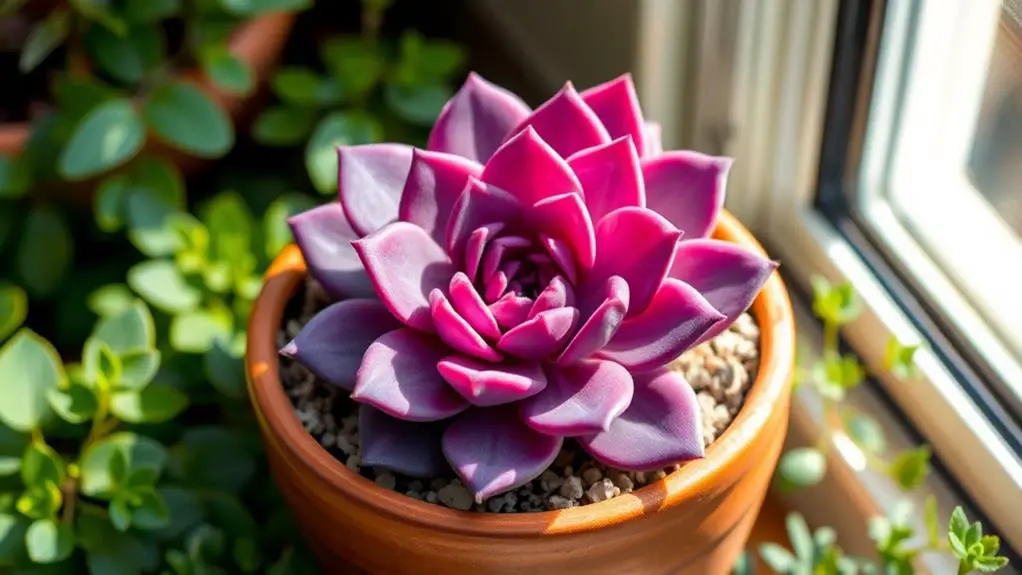 echeveria violet queen care