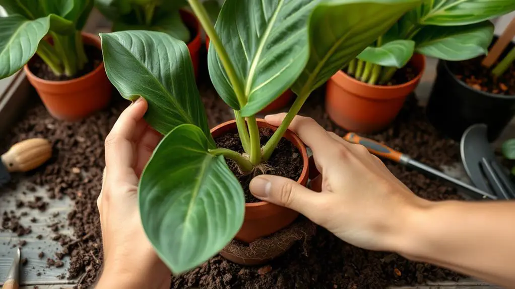 effective plant repotting techniques