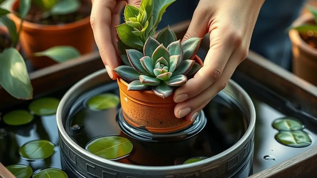 effective plant watering technique