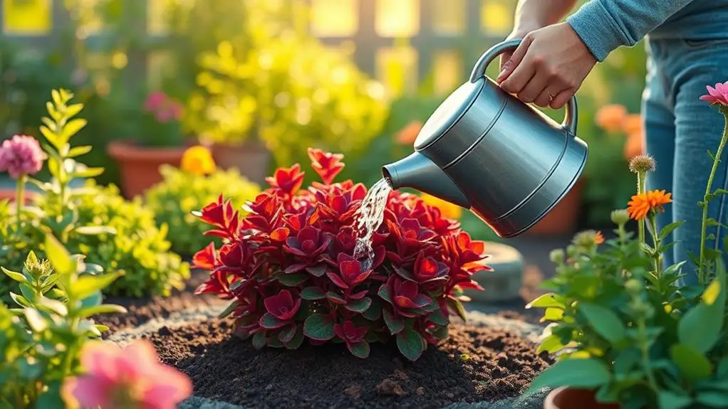 effective watering methods required