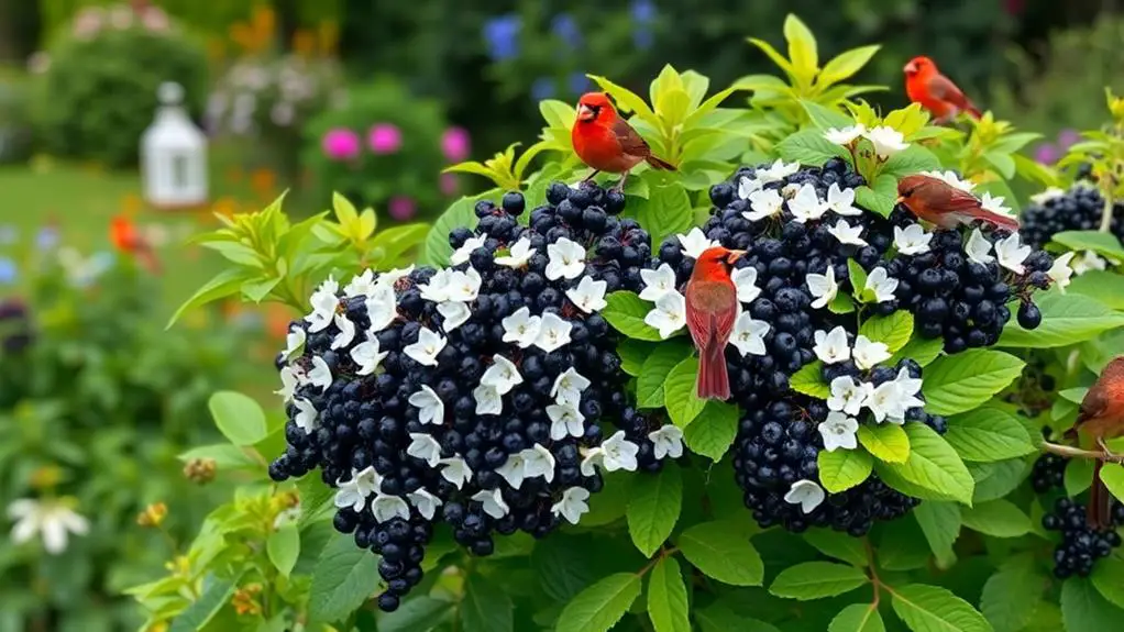 elderberry plant species identification