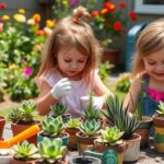 engaging succulent activities for children