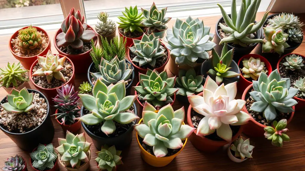 explore various succulent varieties