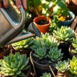 fertilize succulents using compost