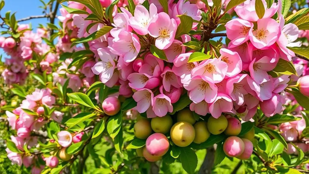 flowering and fruit development