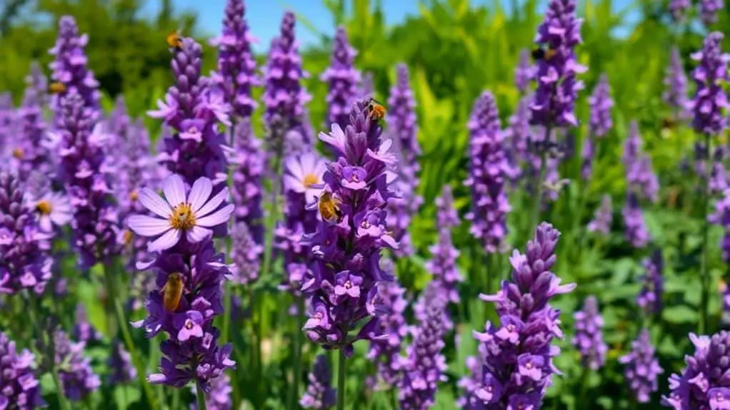 fragrant purple flowering herb