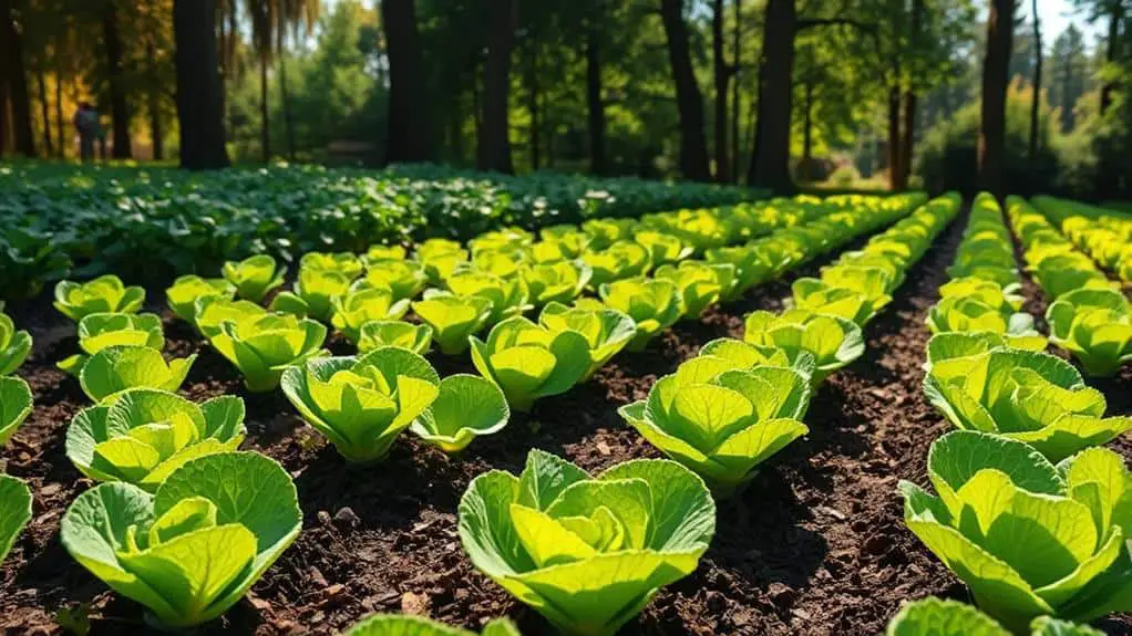 fresh leafy green vegetable