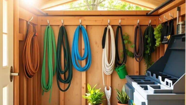 Hack To Keep Your Garden Hose And Cords Organized