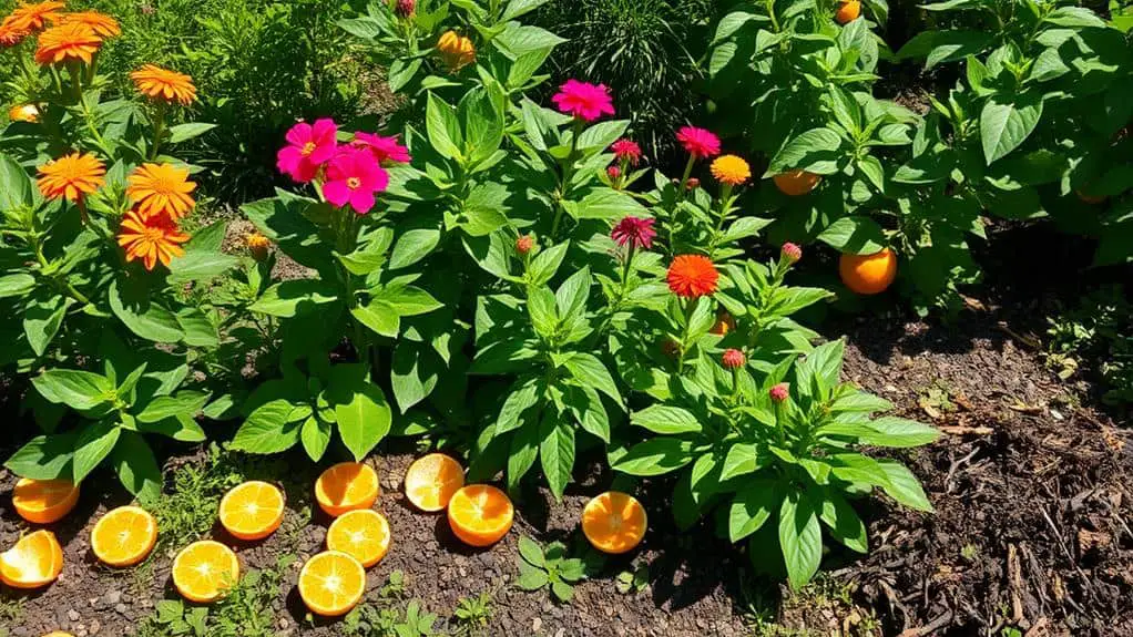 gardening benefits of orange peels