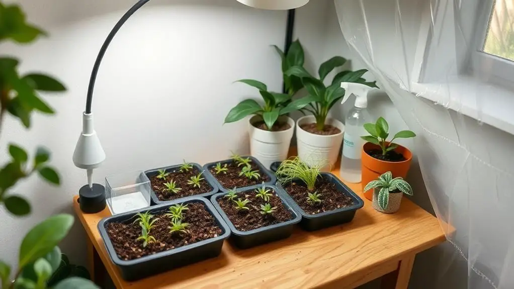 germination area setup guide