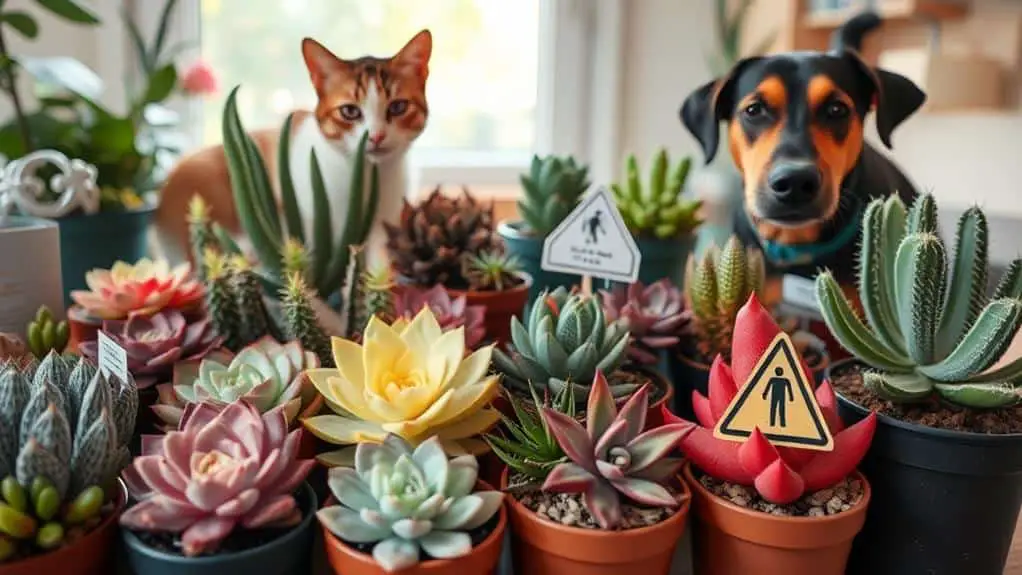 harmful succulents for pets