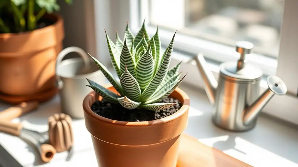 haworthia zebra beginner succulent guide