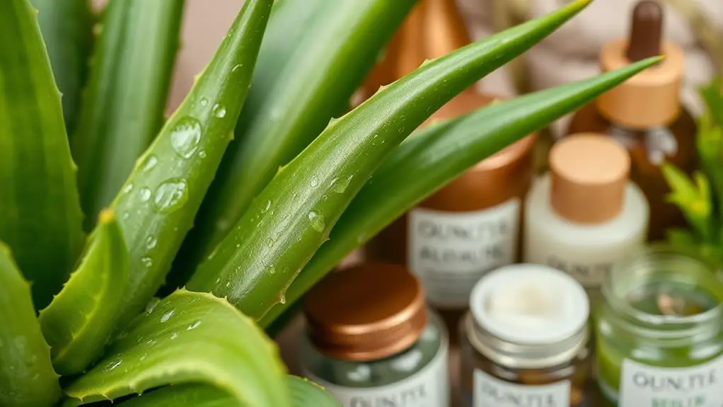 healing properties of aloe