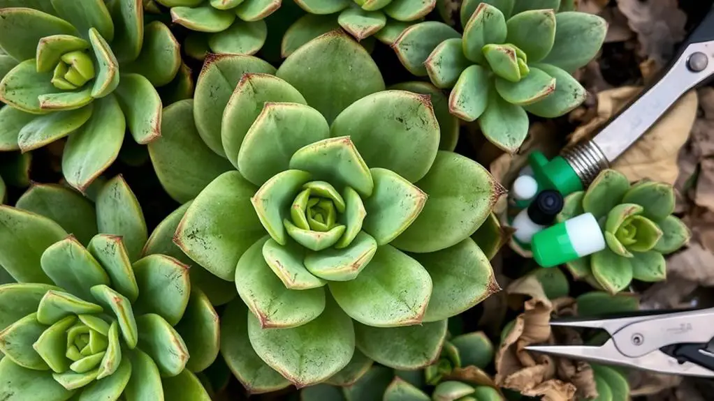 healthy succulent leaf assessment