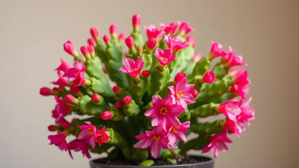 holiday blooming succulent plant