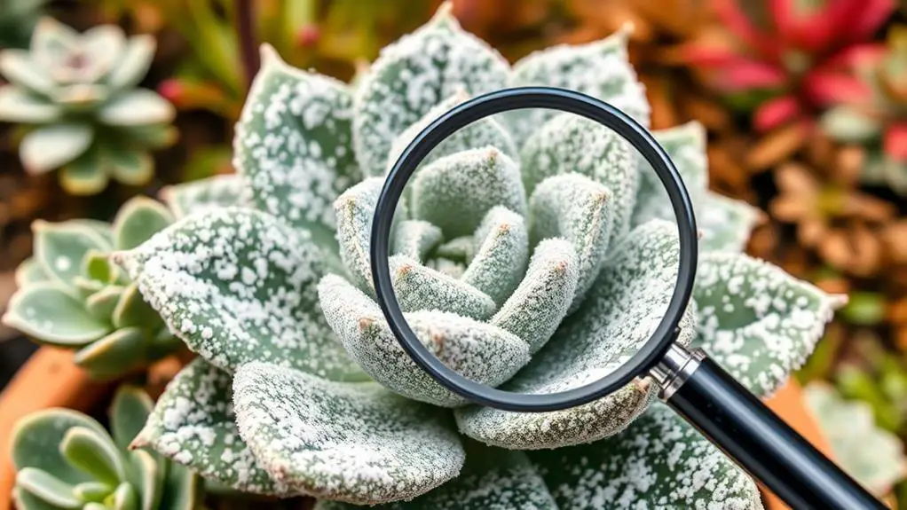 identifying powdery mildew symptoms