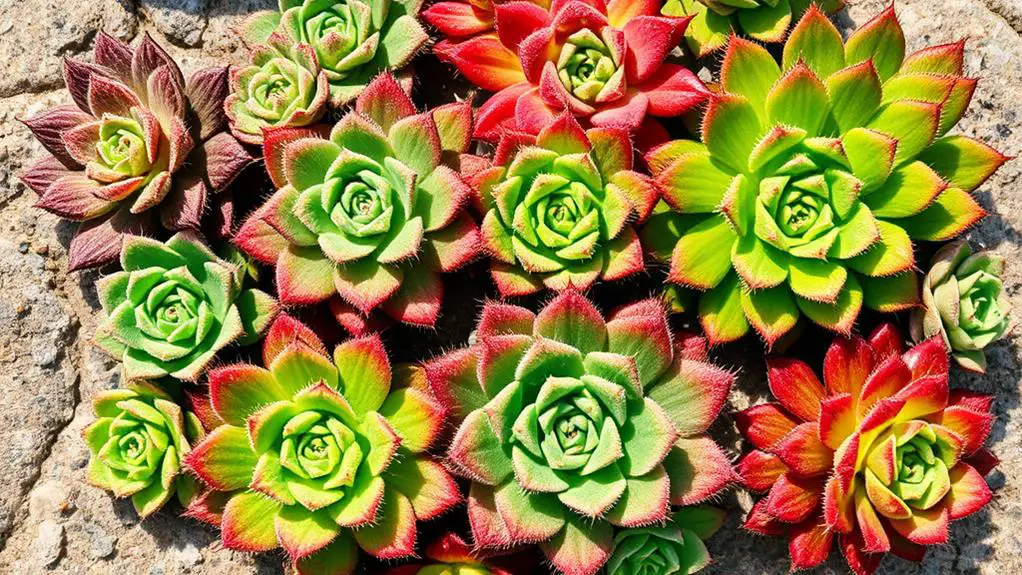 identifying sempervivum plants