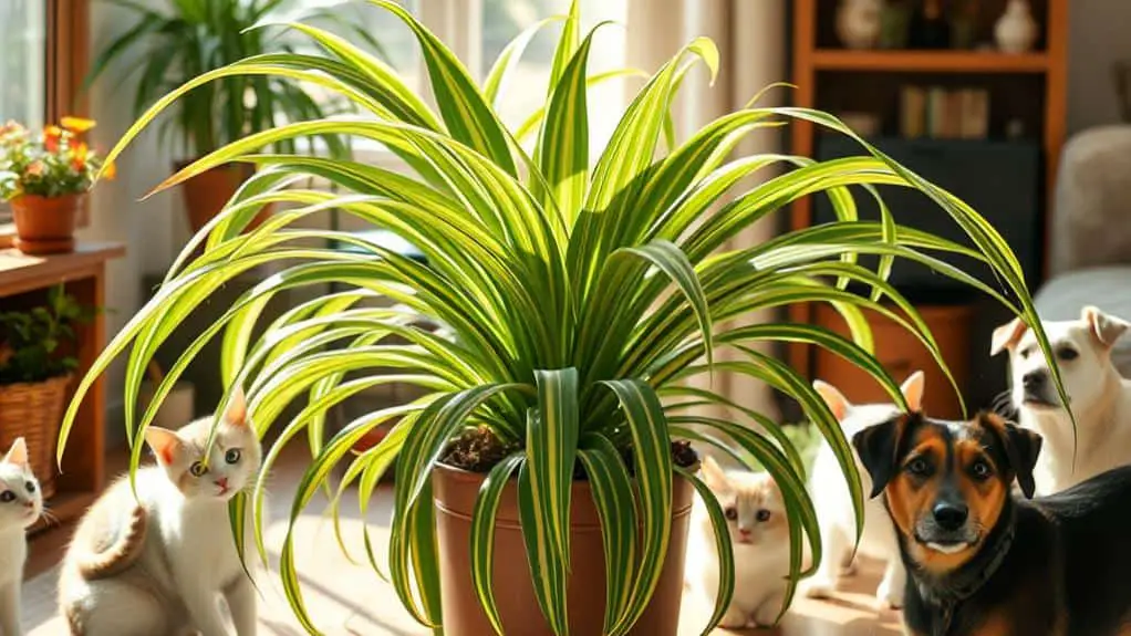 indoor plant with air purifying benefits