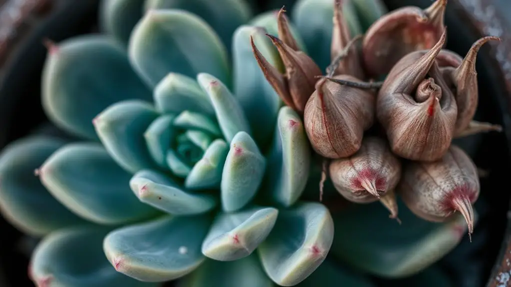 inspect wilted plant foliage