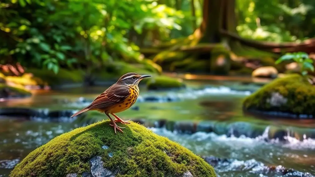 louisiana waterthrush songbird species