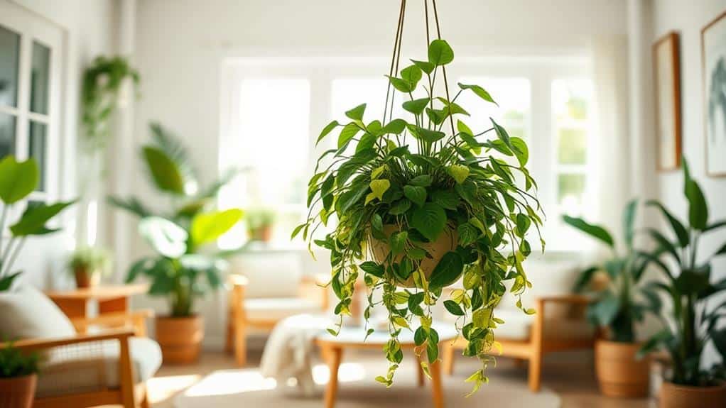 lush trailing houseplant beauty