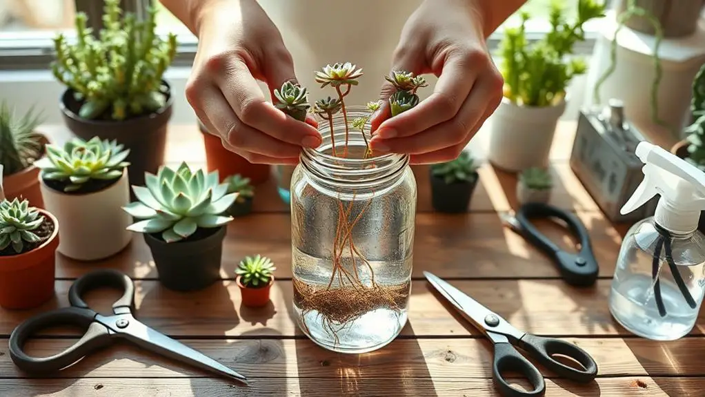 mastering succulent water propagation