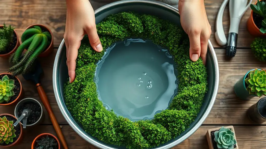 moss soaking process explained