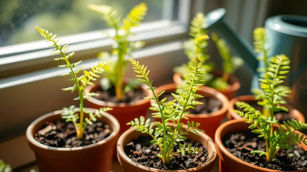 nurturing baby ferns properly