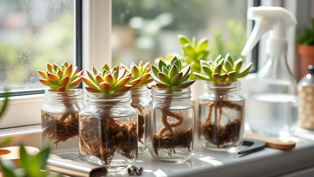 nurturing young plant growth